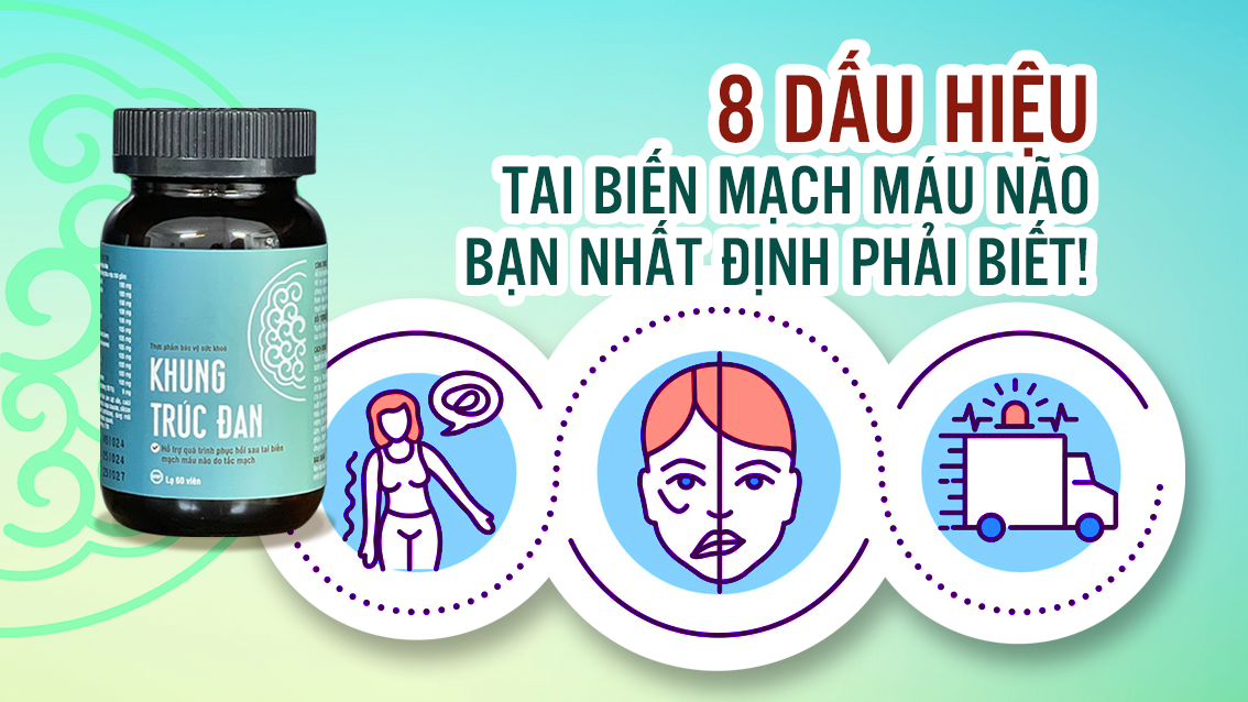 8 Dấu hiệu tai biến mạch máu não bạn nhất định phải biết!